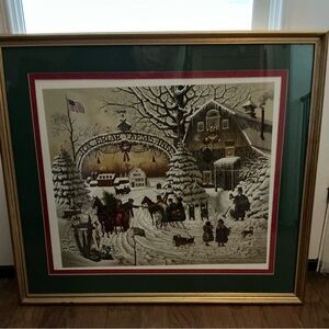 Charles Wysocki Fox Briar Farms Print No: 171/11000